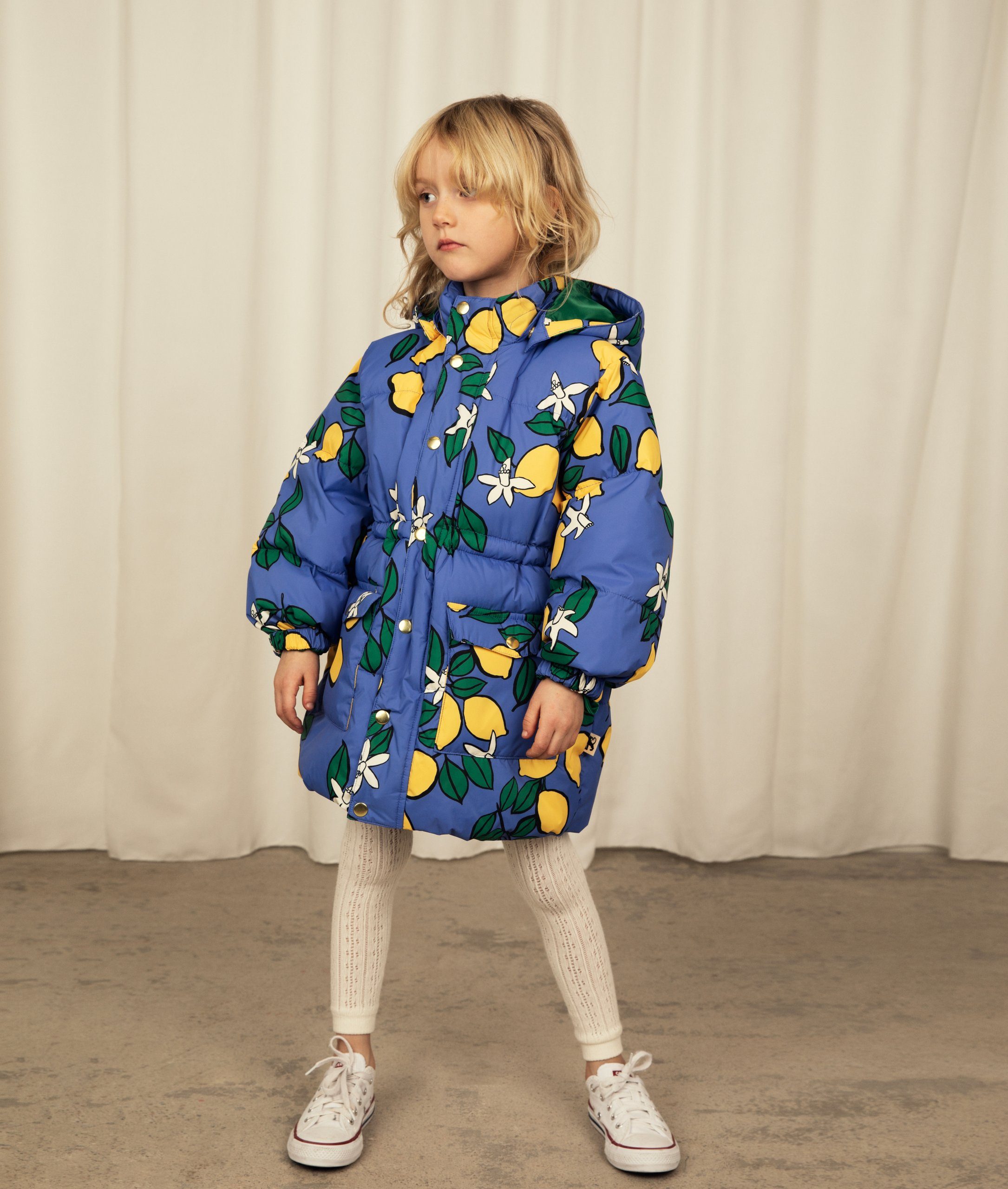 Pufferjacke Lemon Blue, Mini Rodini | dotkind.at