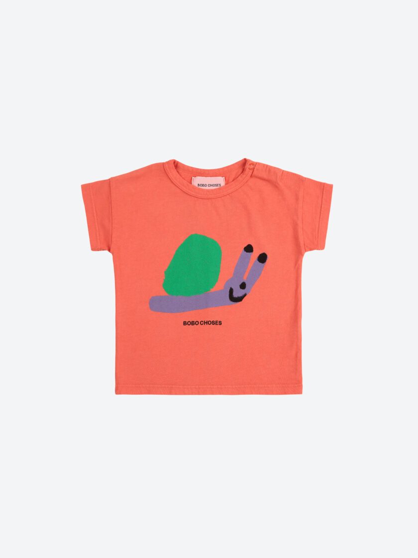 Baby T-Shirt Funny Snail, Bobo Choses