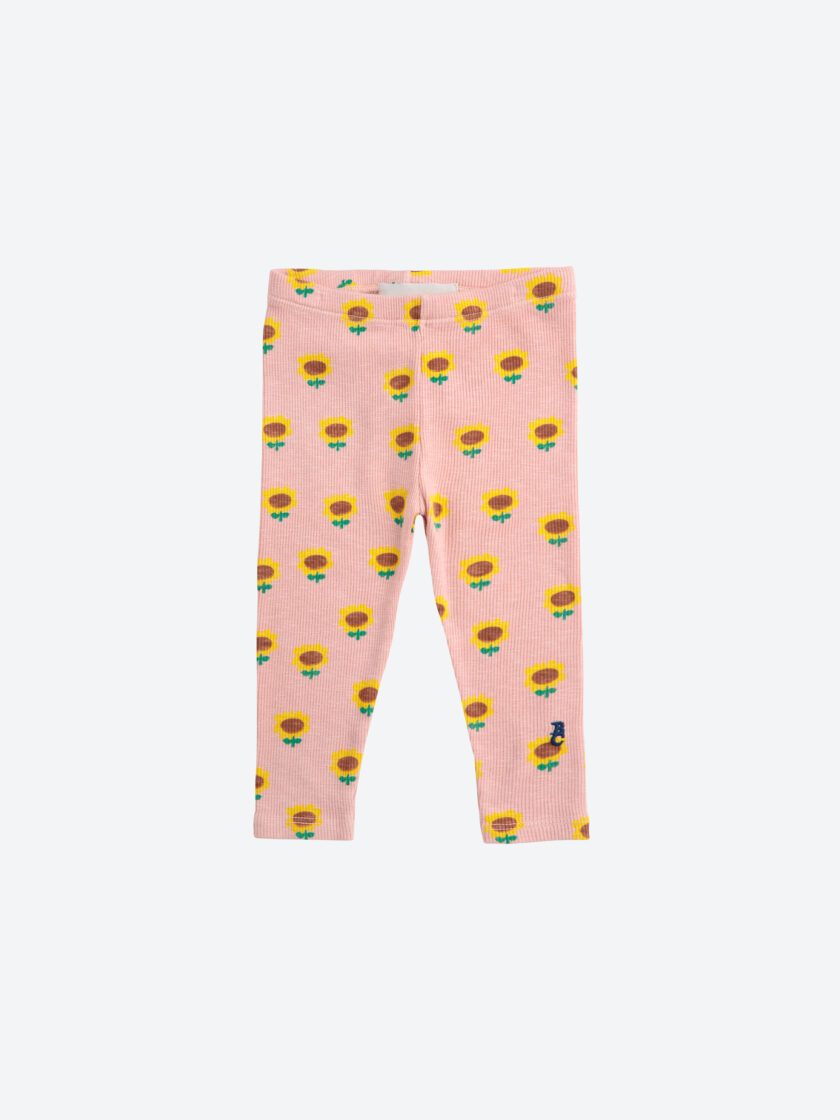 Baby Leggings Sunflower All Over, Bobo Choses