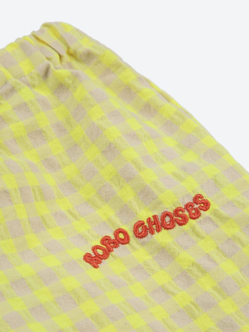 Baby Hose Vichy Yellow, Bobo Choses – Bild 3