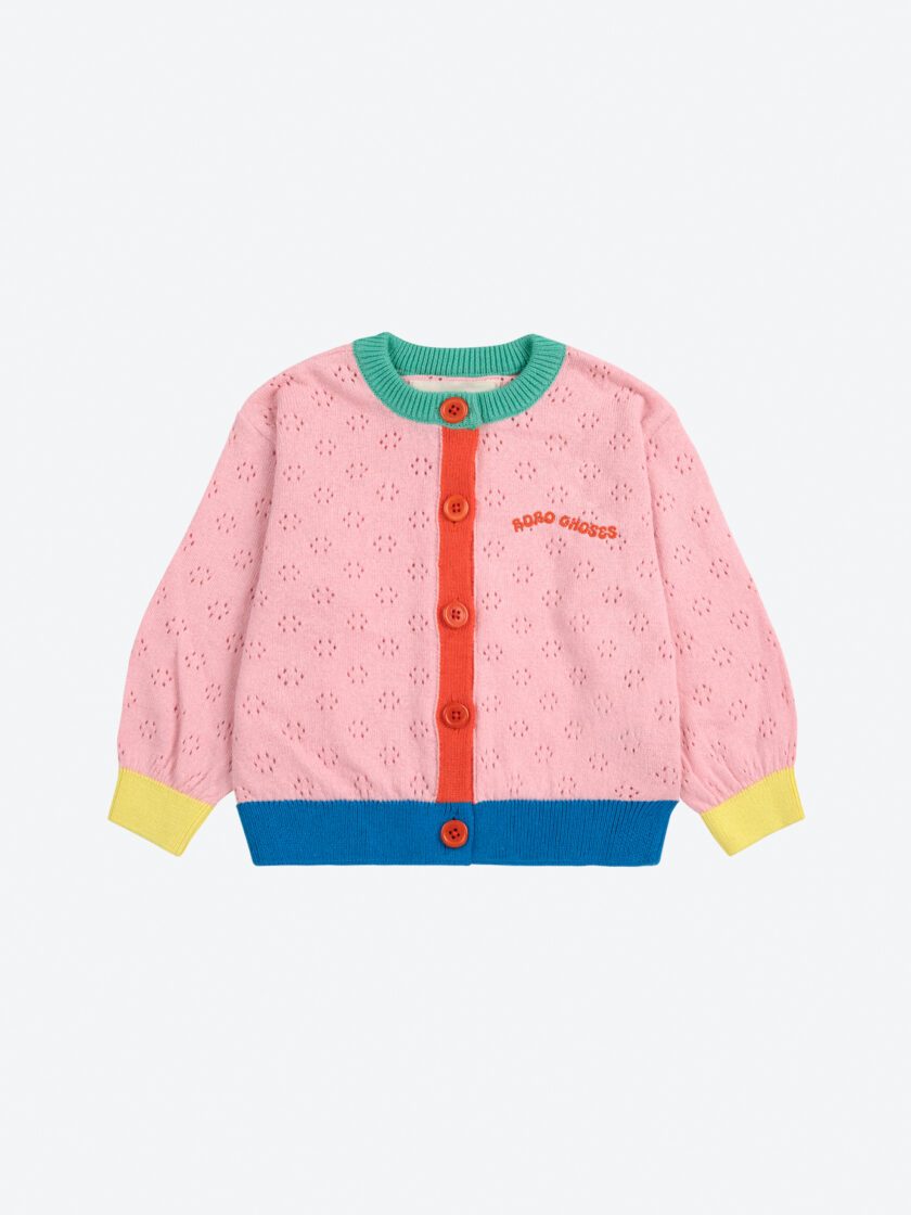 Baby Cardigan Color Block, Bobo Choses