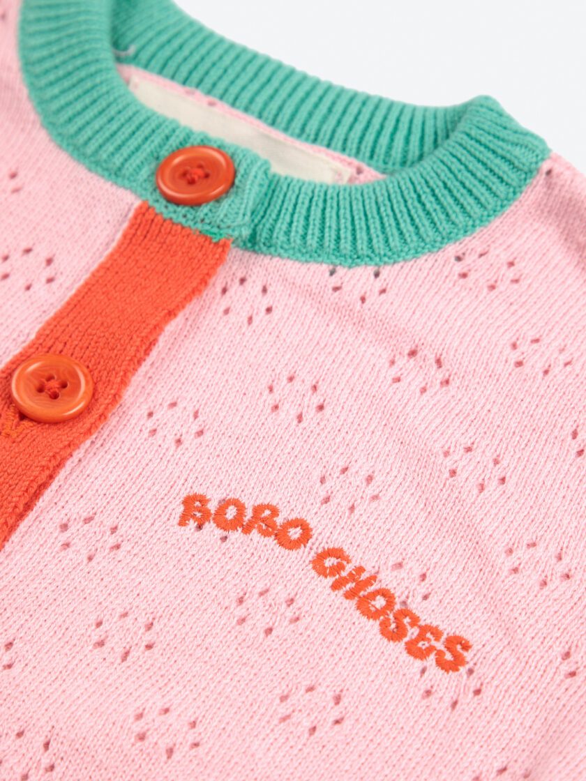 Baby Cardigan Color Block, Bobo Choses – Bild 5