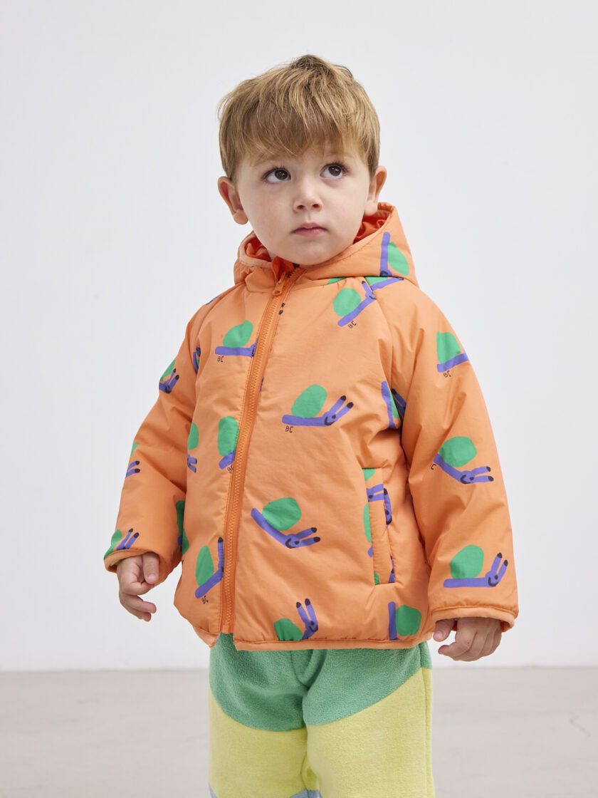 Baby Jacke Reversible Color Block/Snail, Bobo Choses – Bild 2