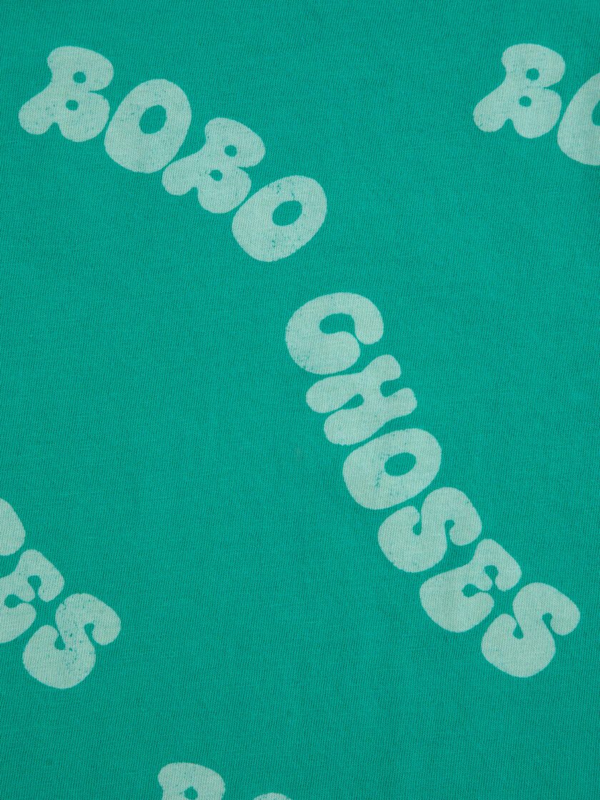 T-Shirt Wavy BC All Over Green, Bobo Choses – Bild 4