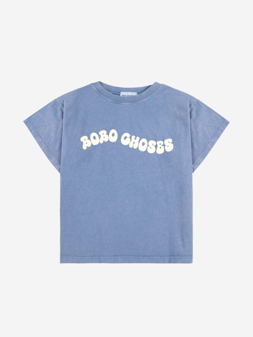 T-Shirt Wavy BC Light Blue, Bobo Choses – Bild 2