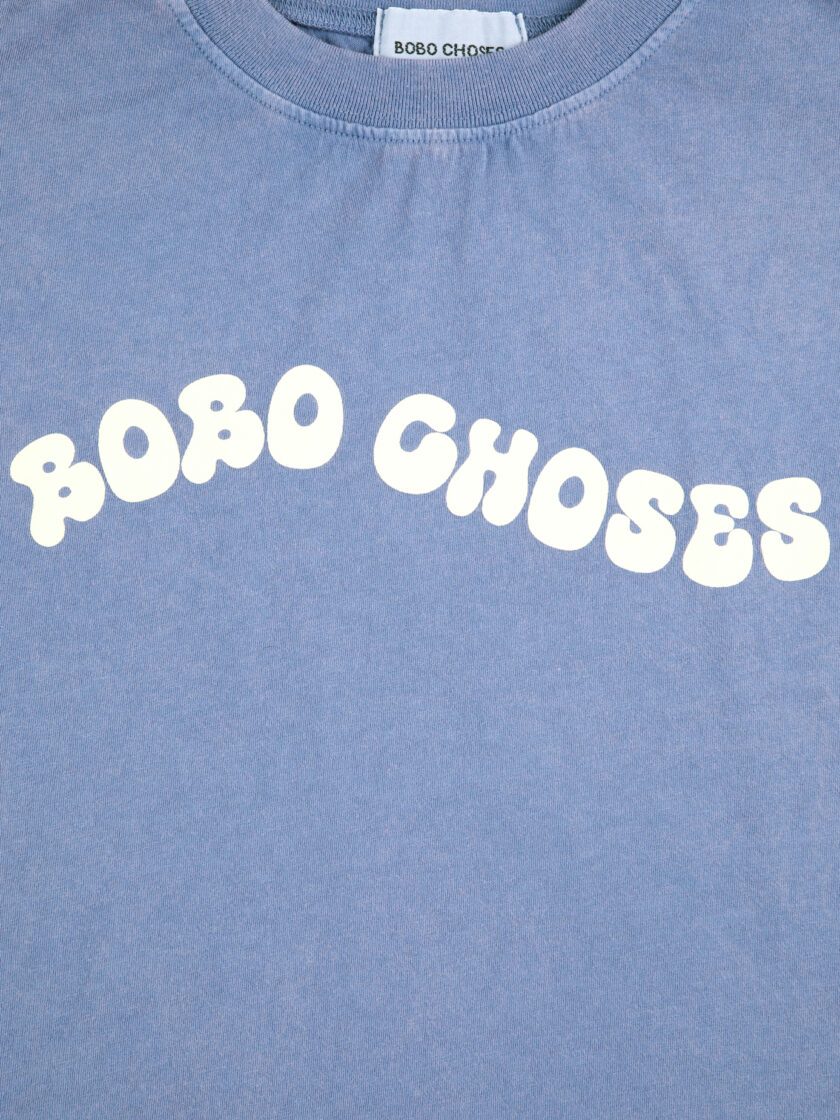 T-Shirt Wavy BC Light Blue, Bobo Choses – Bild 3