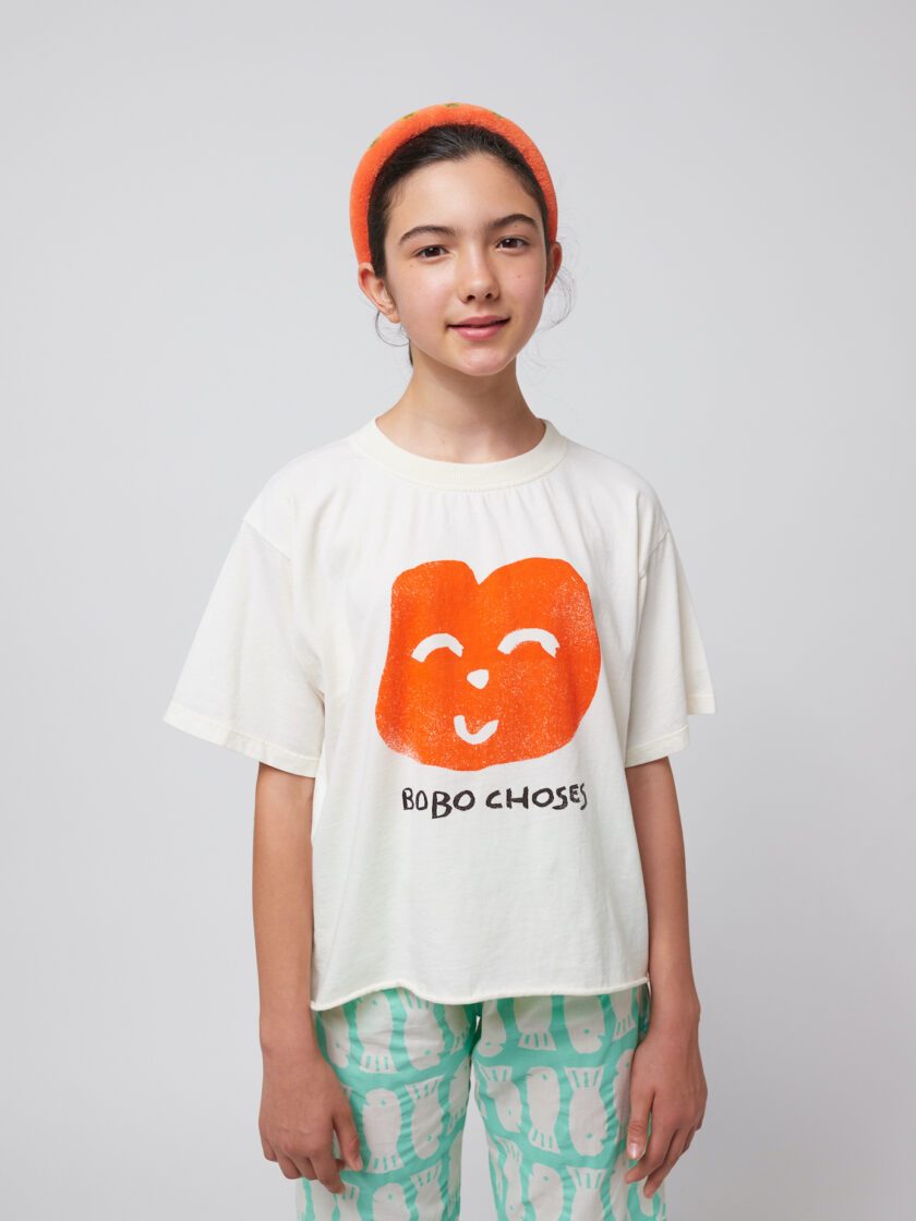 T-Shirt Joyful Face, Bobo Choses