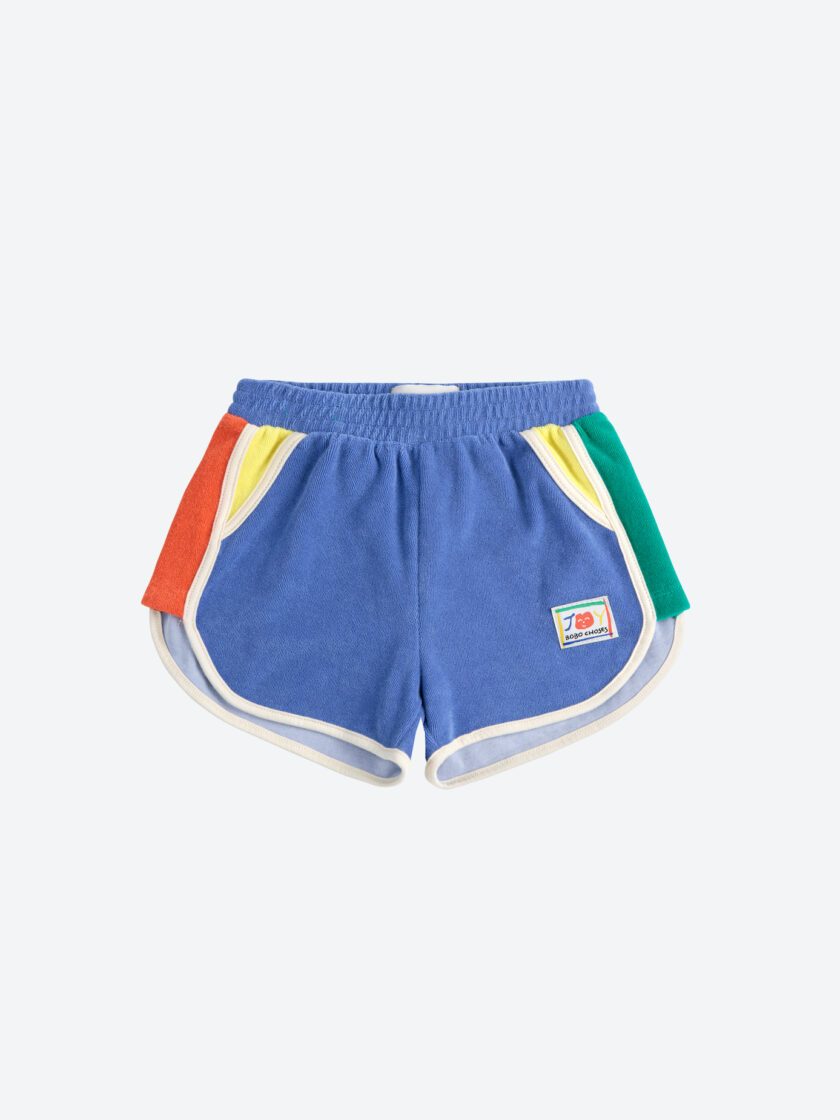 Shorts Smiling Color Block, Bobo Choses