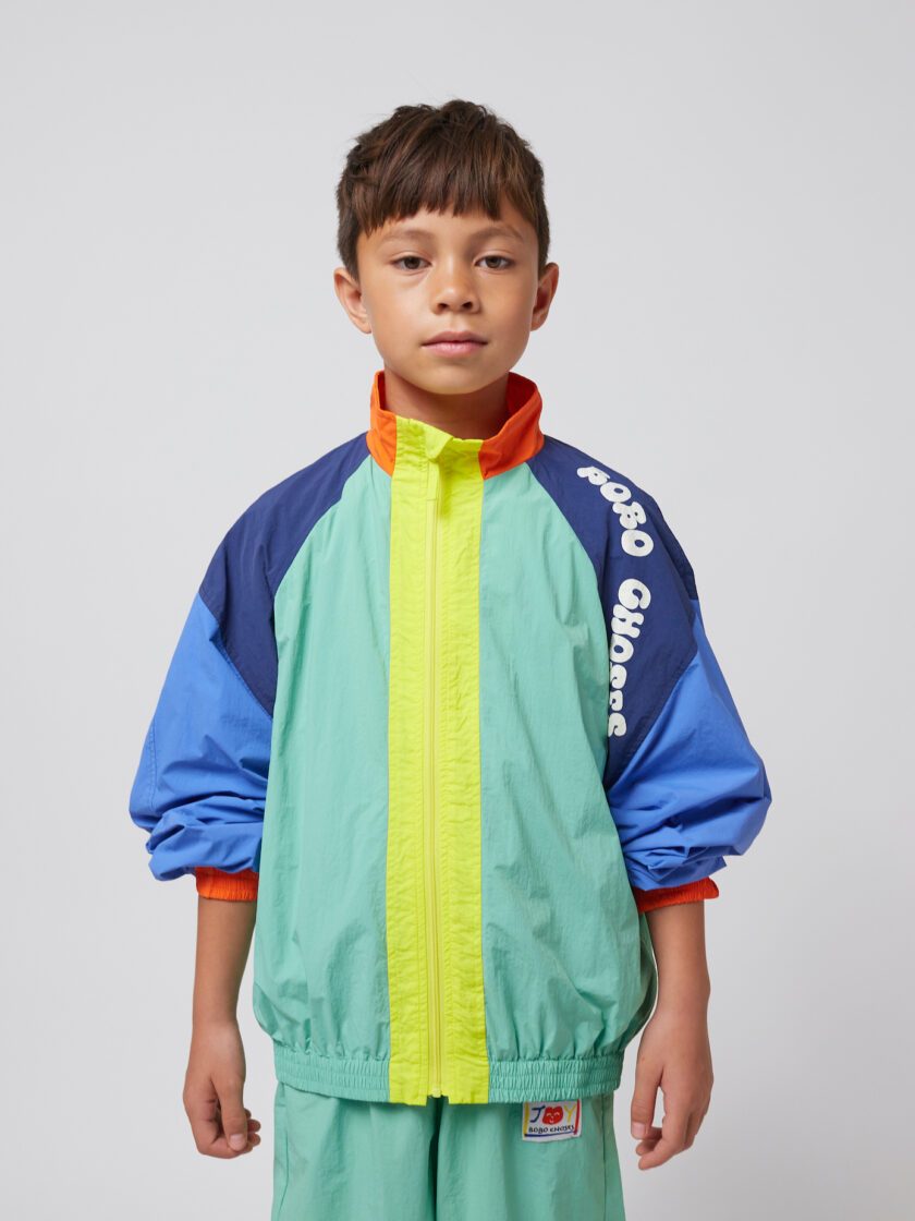 Trainingsjacke Wavy BC Color Block, Bobo Choses – Bild 7