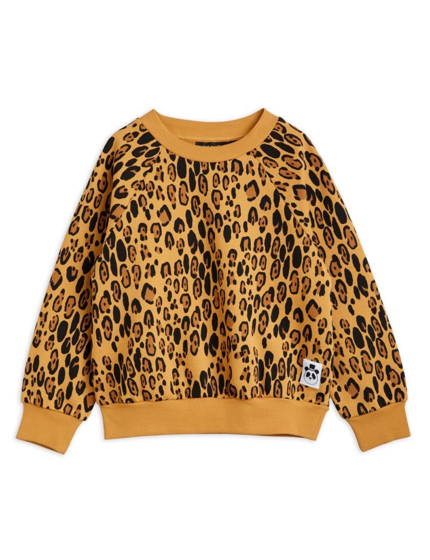 Sweater Basic Leopard, Mini Rodini