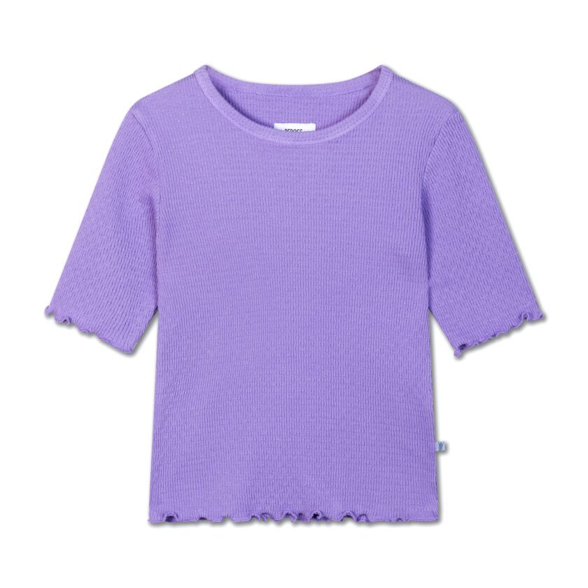 T-Shirt Slim Violet Lavendula, Repose AMS