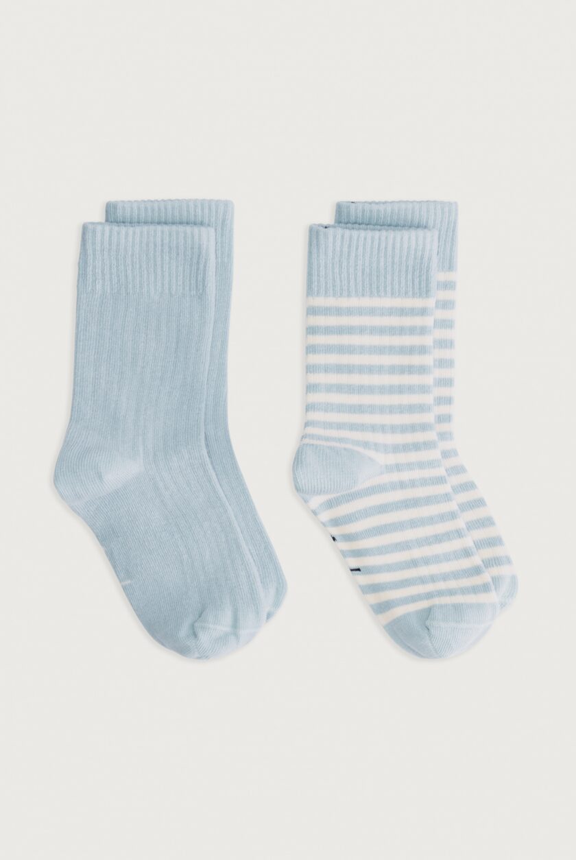 Socken 2er Sky/Cream, Gray Label