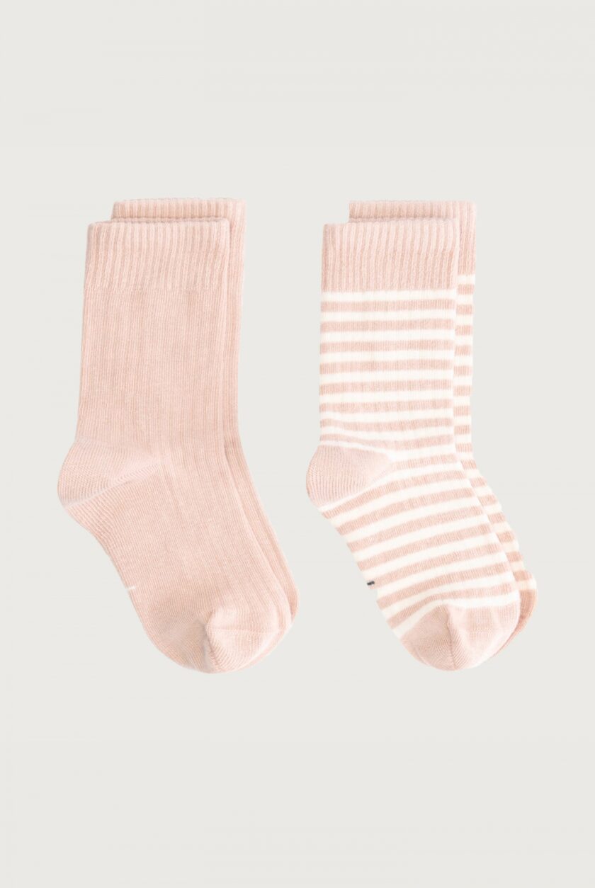 Socken 2er Faded Pink/Cream, Gray Label