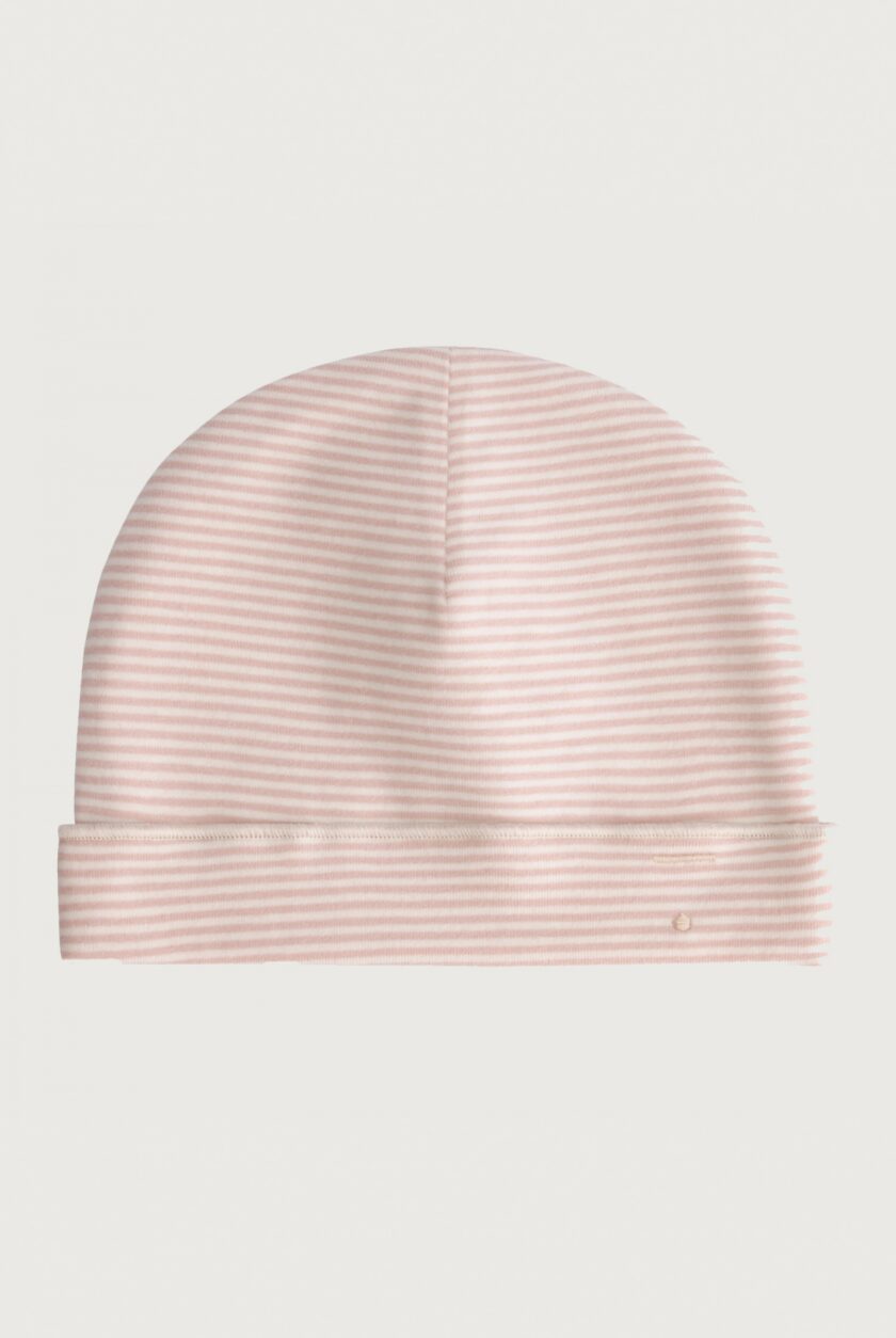 Babyhaube Faded Pink/Cream, Gray Label