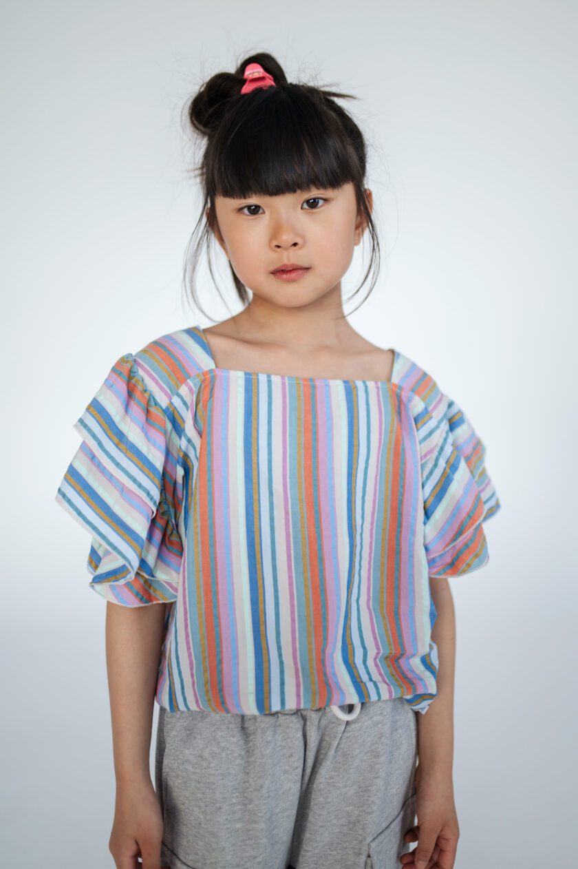 Bluse Drip Multi Stripe, Repose AMS