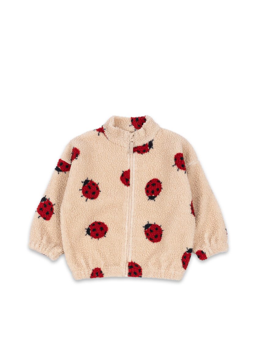 Teddyjacke Ladybug Sand, Konges Sløjd