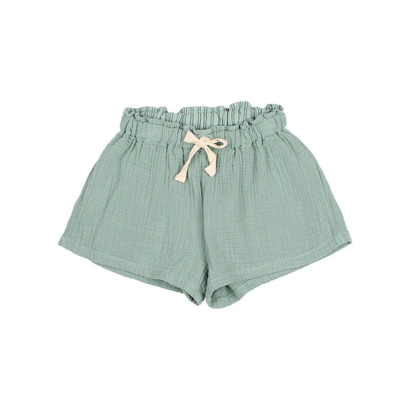 Shorts Muslin Sage Green, Búho Barcelona – Bild 3