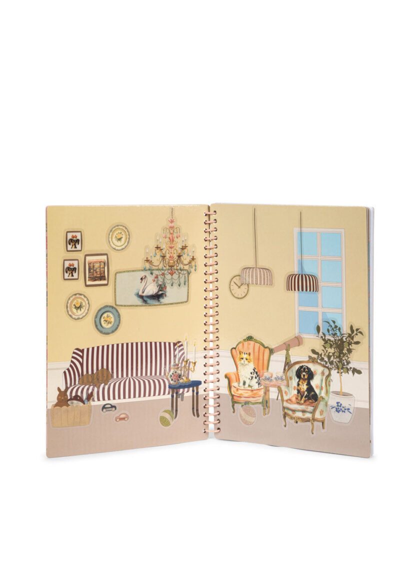 Stickerbuch Town House, Konges Sløjd – Bild 4