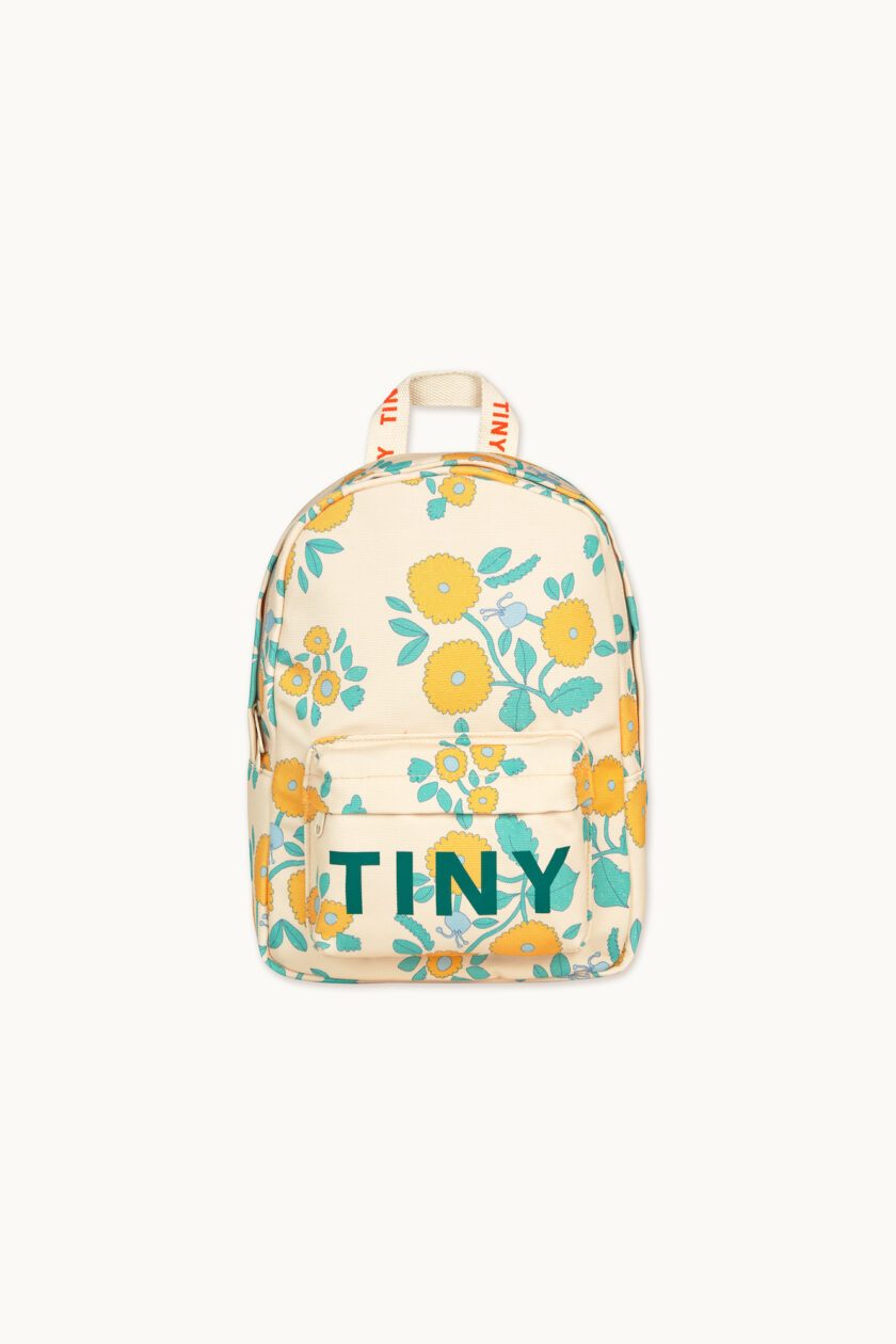 Rucksack Flowers Dark Vanilla, Tinycottons – Bild 3
