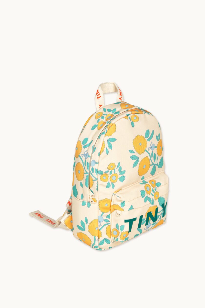 Rucksack Flowers Dark Vanilla, Tinycottons – Bild 5