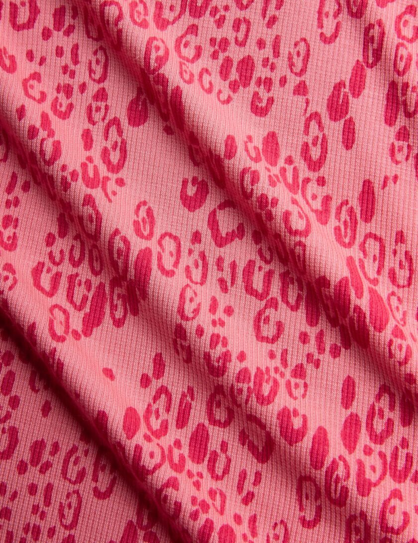 Kleid Mini Leopard AOP Pink, Mini Rodini – Bild 2